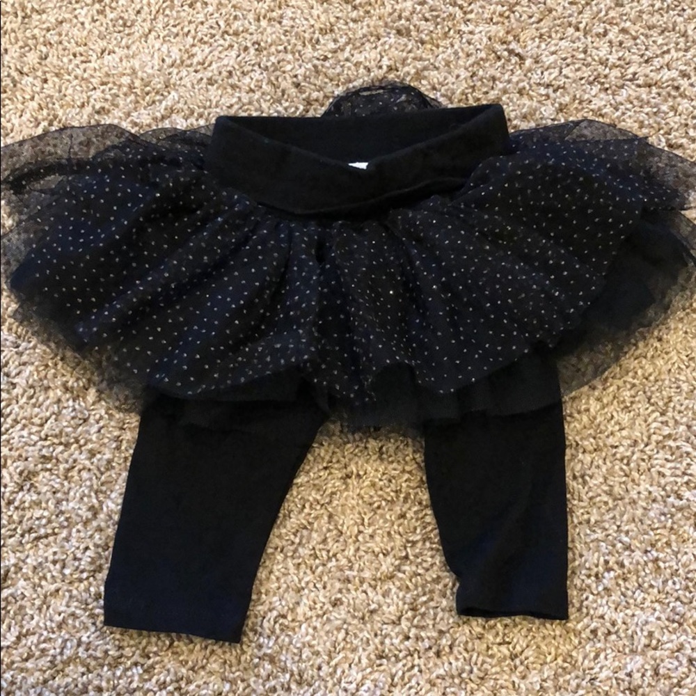 Baby Gap black tutu pants (Halloween, dress up)
